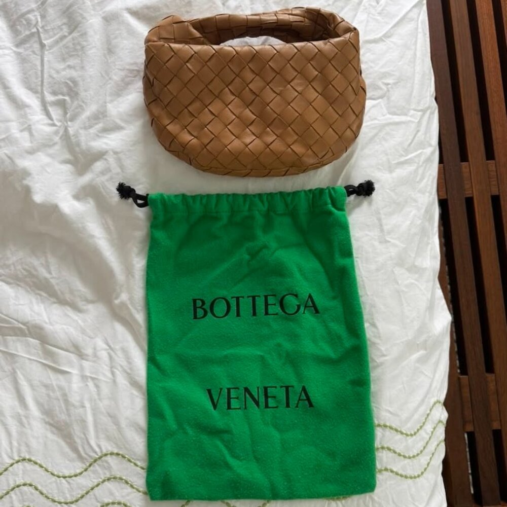 Bottega Veneta Mini Jodie - Praline (Receipt for purchase provided)